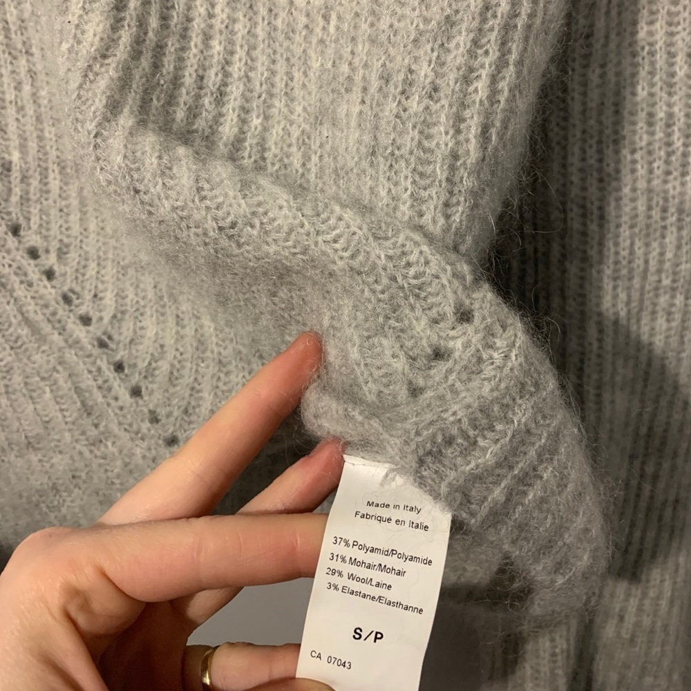 * SOLD * ITALIAN MOHAIR SWEATER - Picture 6 of 6